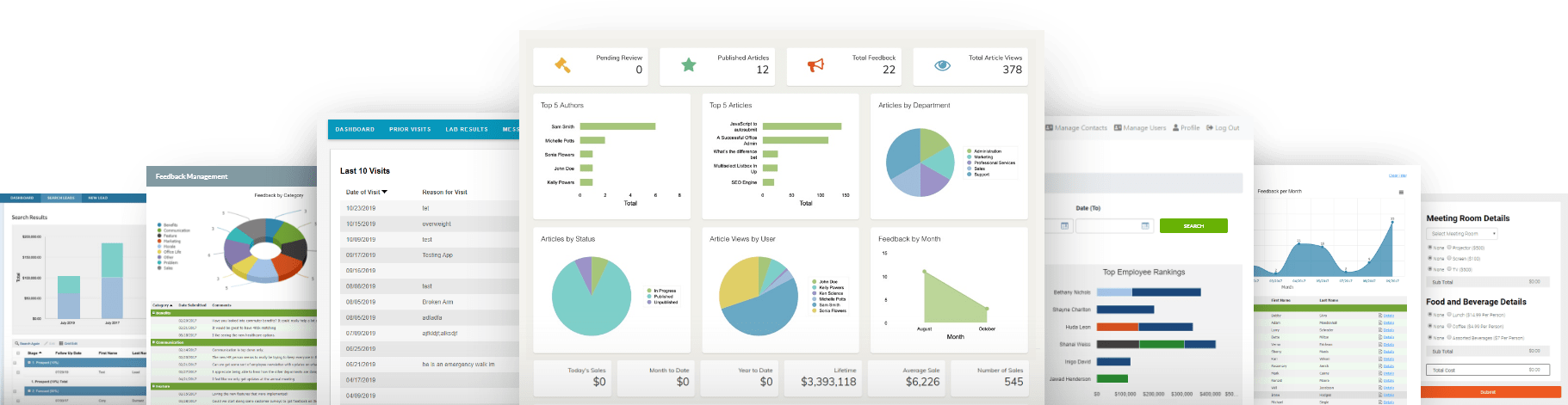 Examples of Caspio online database apps